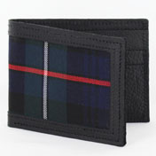 Tartan Wallet, Scottish Leather, MacKenzie Tartan
